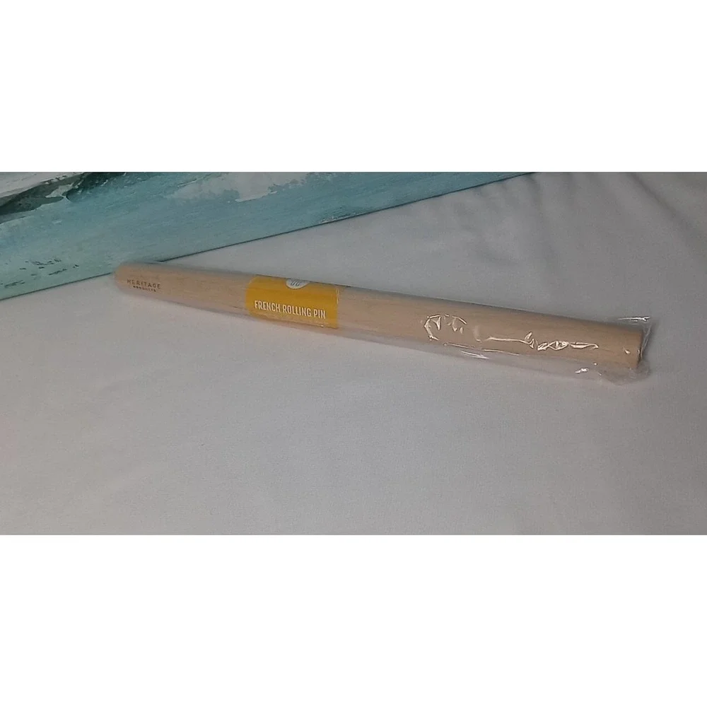 Rolling Pin Heritage Products Traditional French Roller With Tapered‎ Edges